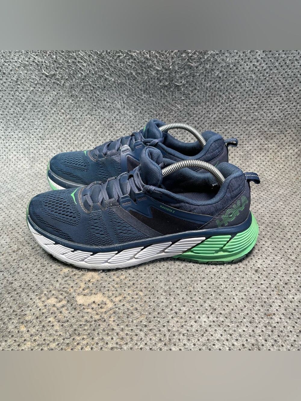 Hoka One One Gaviota 2 Blue Running Shoes Size 10 Men’s